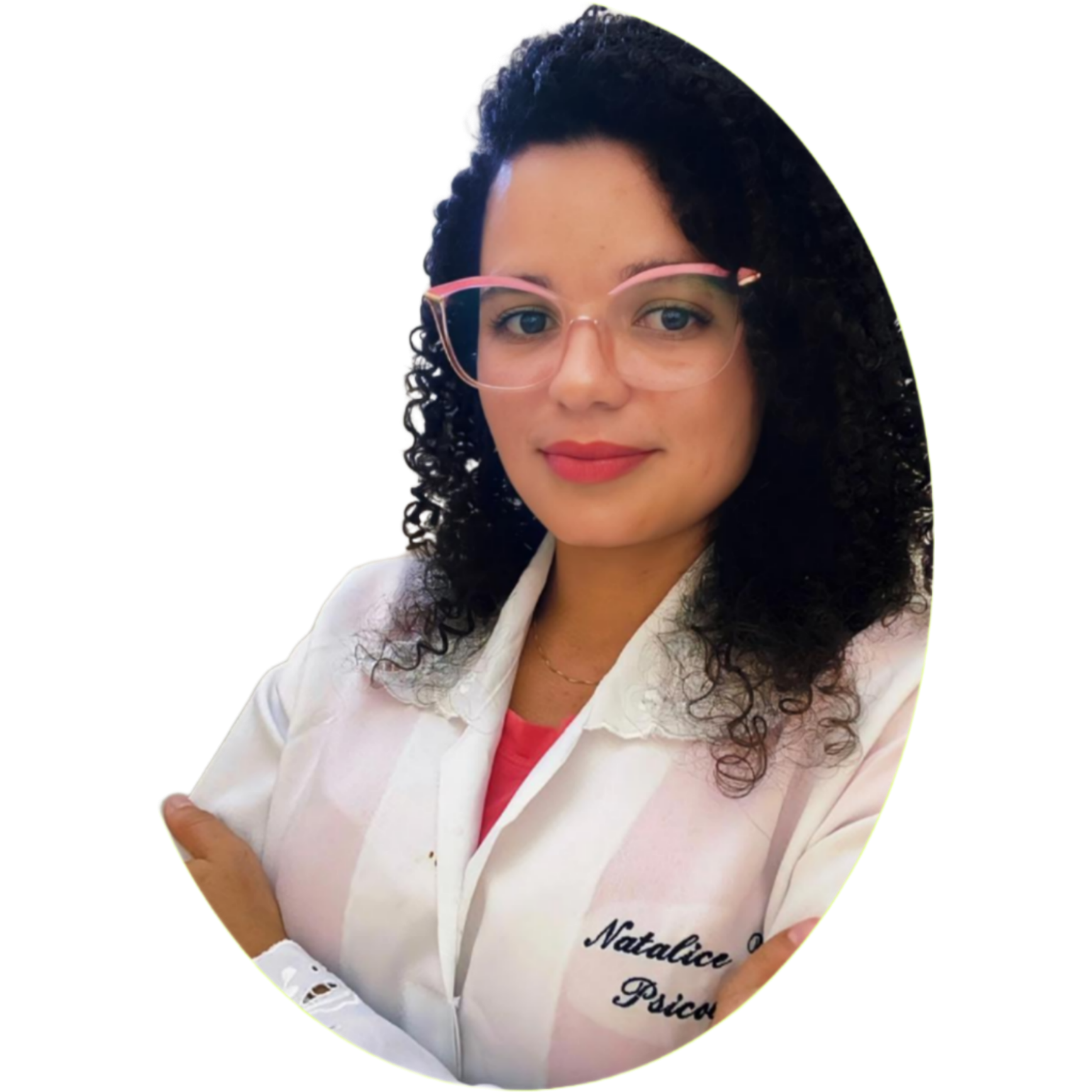 Psicóloga Natalice Dias em seu consultório